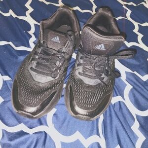 Black mens adidas sneakers